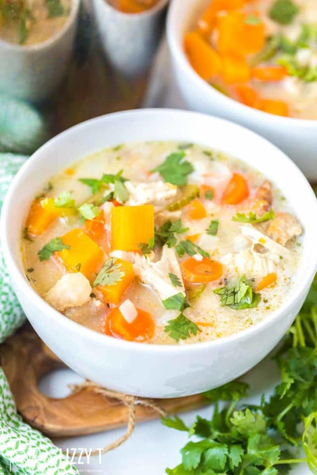 Leftover Turkey Soup Recipe {with Homemade Turkey Broth & Vegetables}
