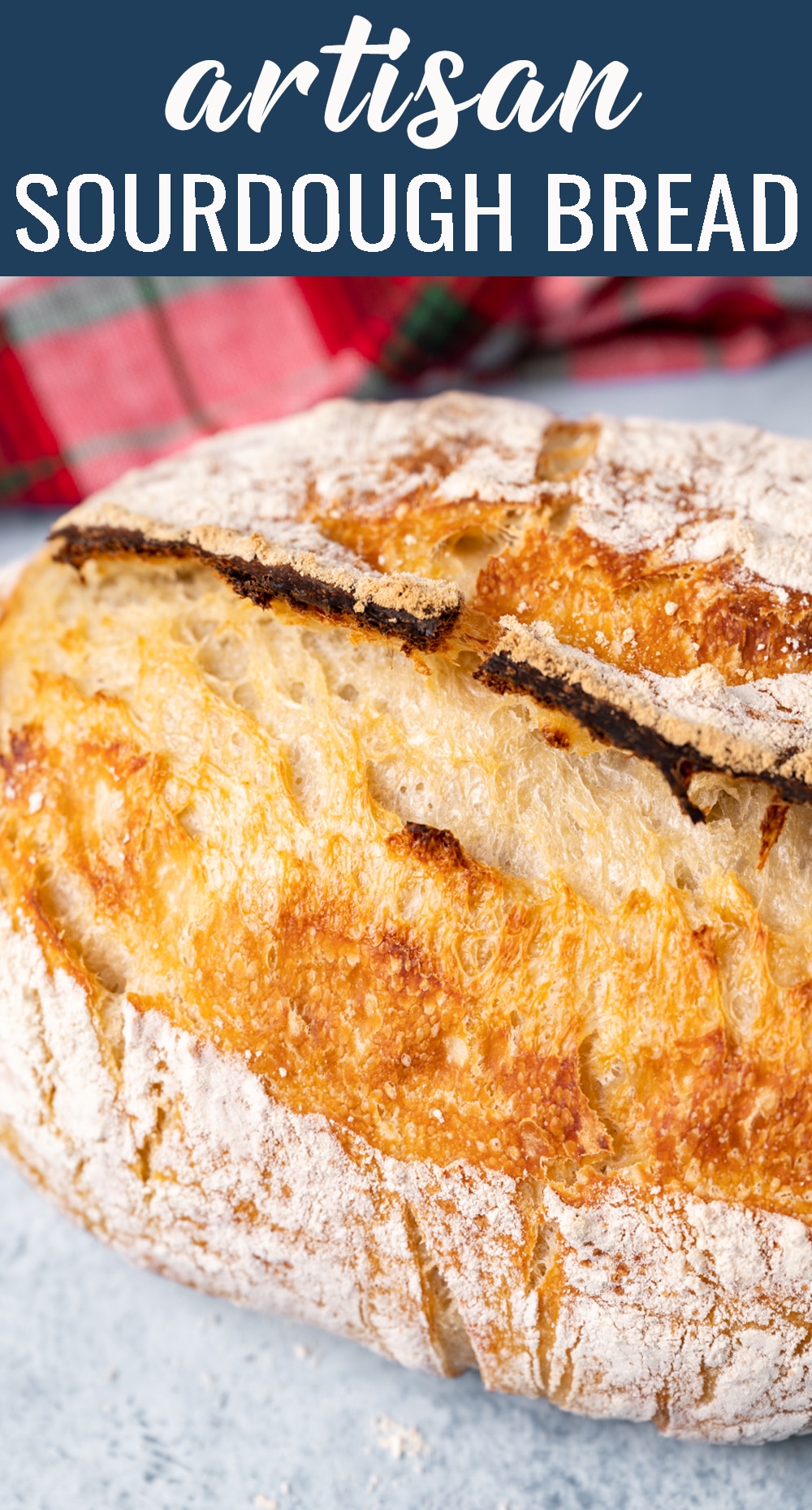 Artisan Sourdough Bread - A Beginner's Guide - Tastes of Lizzy T
