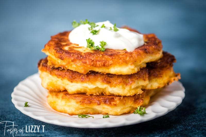 Old Fashioned Mashed Potato Cakes | Tastes of Lizzy T