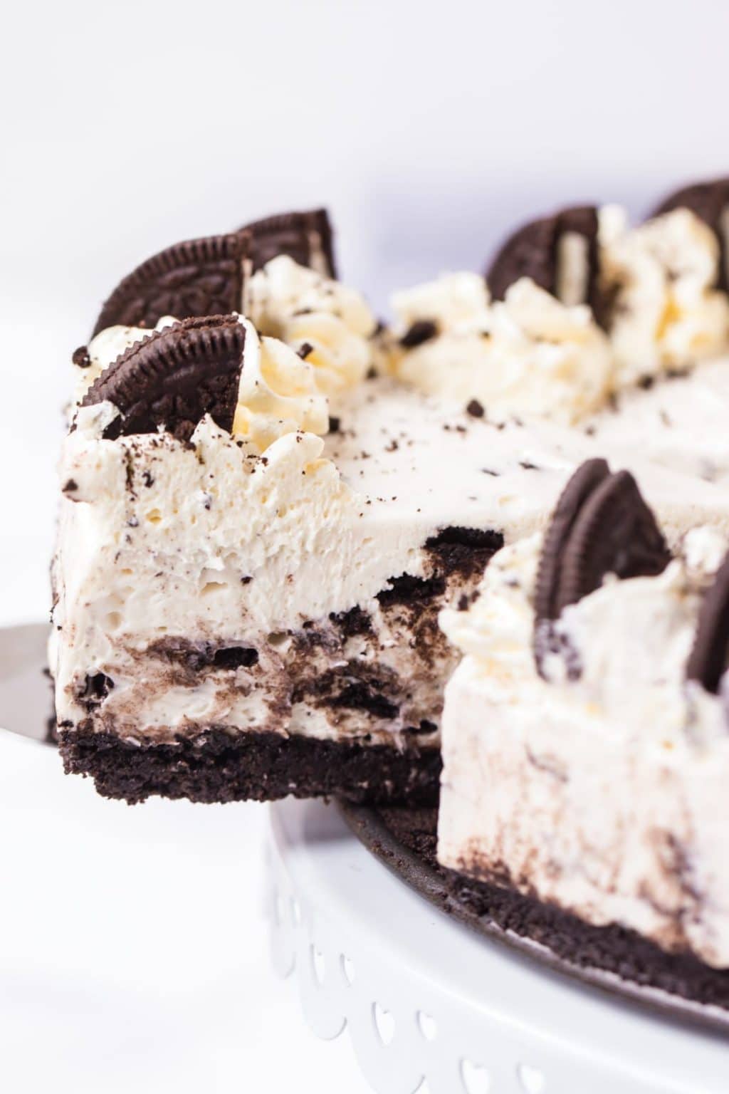 No Bake Oreo Cheesecake Recipe - Tastes of Lizzy T