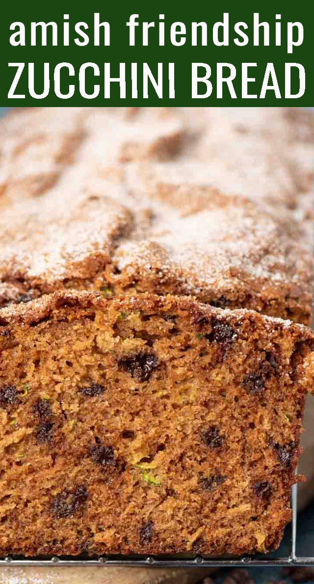 Amish Friendship Zucchini Bread Recipe | Tastes of Lizzy T