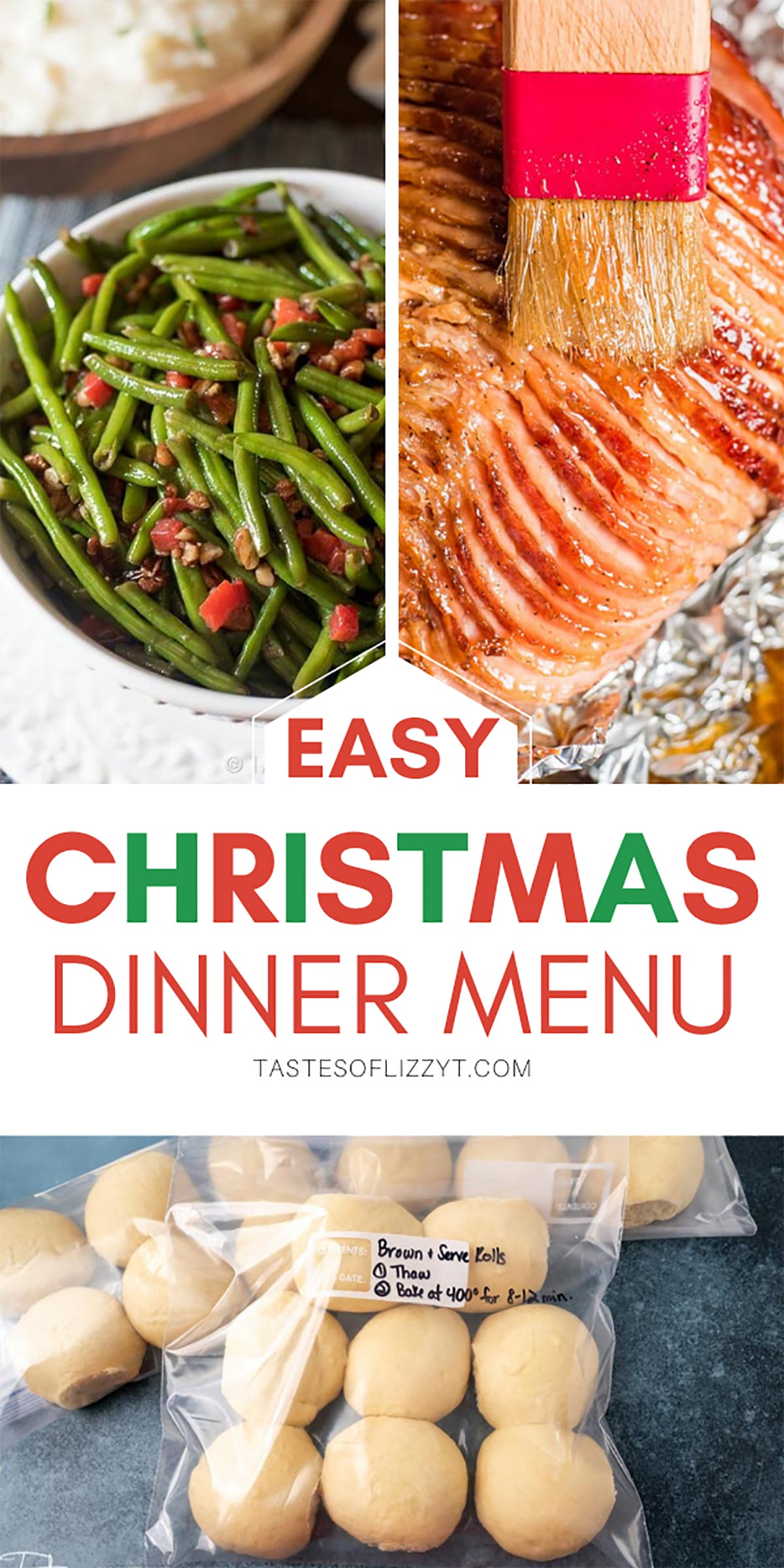 Easy Christmas Dinner Menu {with Timeline} Tastes Of Lizzy T