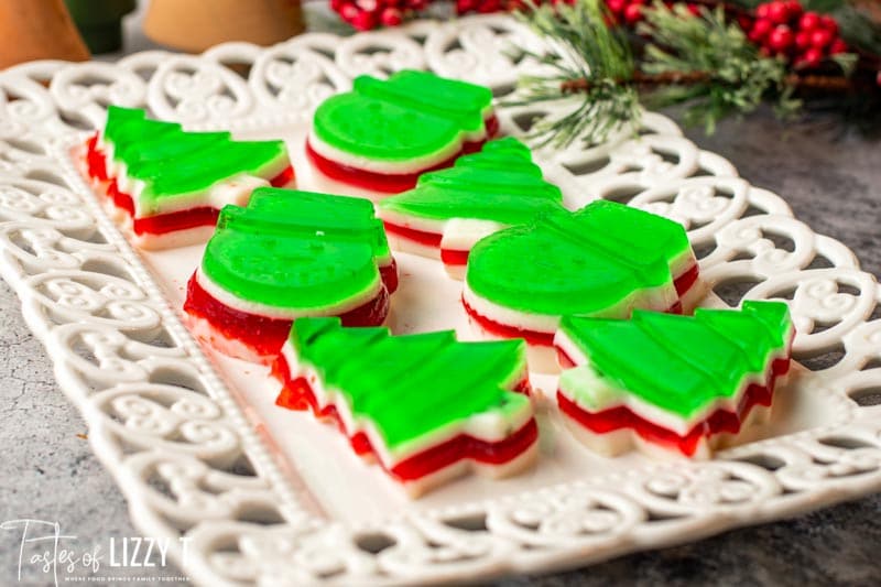 Christmas Layered Jello Recipe with Variations! | Tastes of Lizzy T