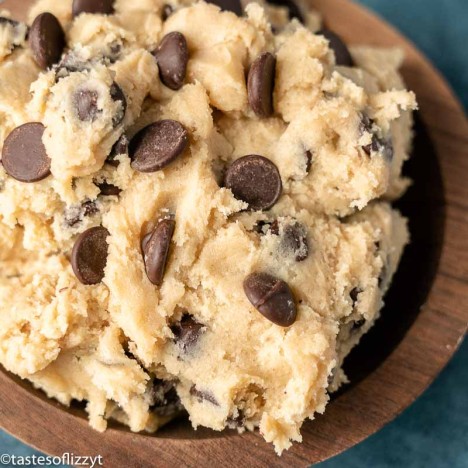 How to Make Edible Cookie Dough - Tastes of Lizzy T