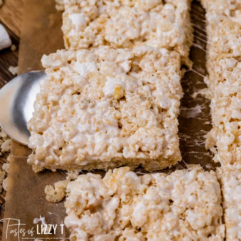 How to Make The Best Rice Krispie Treats | Tastes of Lizzy T