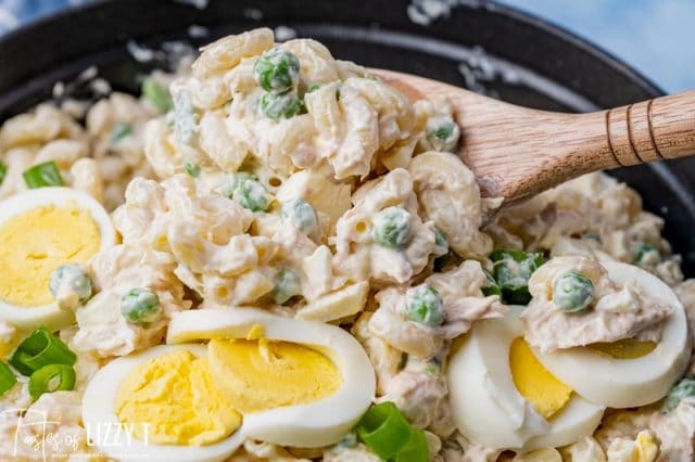 Tuna Macaroni Salad Recipe | Tastes of Lizzy T