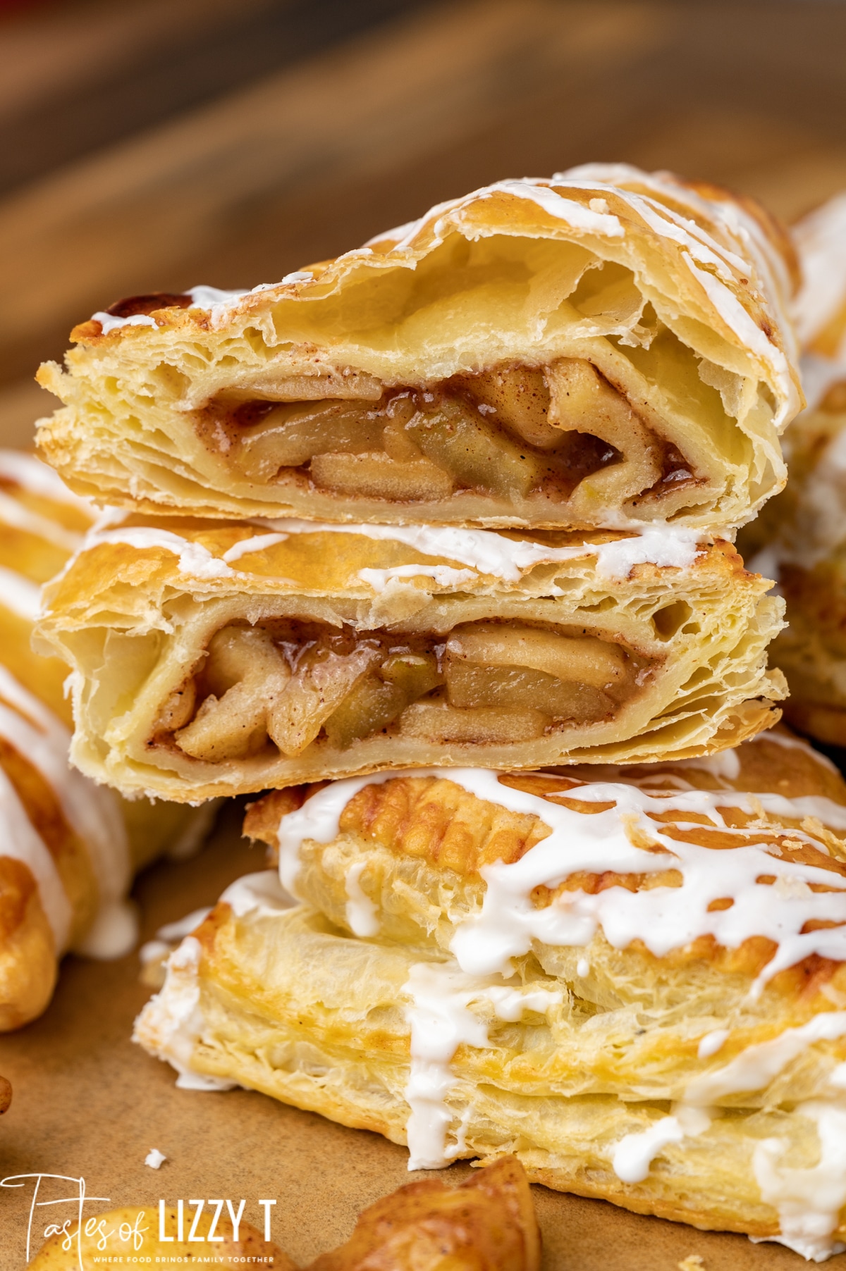 Apple Turnovers with Puff Pastry - Grace and Good Eats