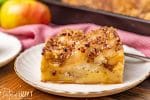 Caramel Apple Bread Pudding {A Twist On Pie For Breakfast}