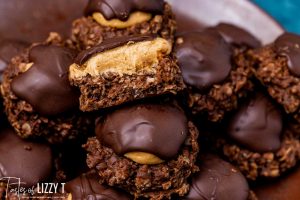 Buckeye No Bake Cookies Recipe | Tastes of Lizzy T