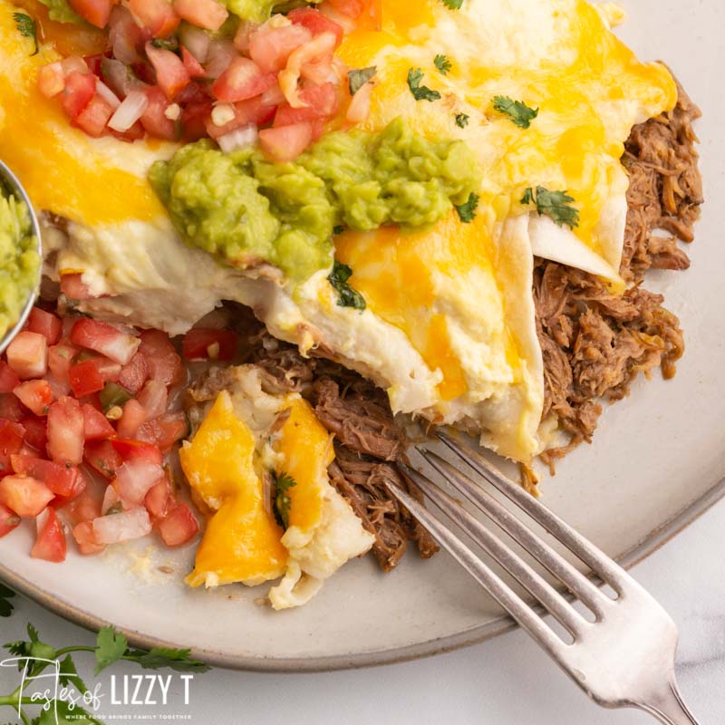 Shredded Beef Enchiladas Recipe Cart