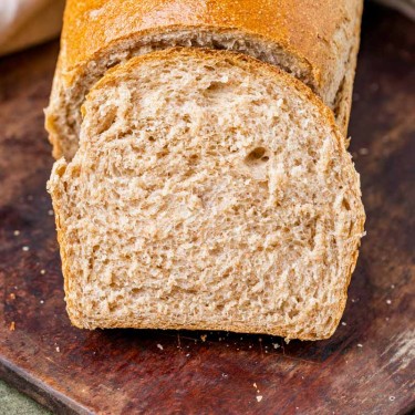 Whole Wheat Sourdough Bread {with Discard} | Tastes of Lizzy T