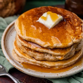 Sourdough Pancakes {For the Absolutely Fluffiest Pancakes Ever!}