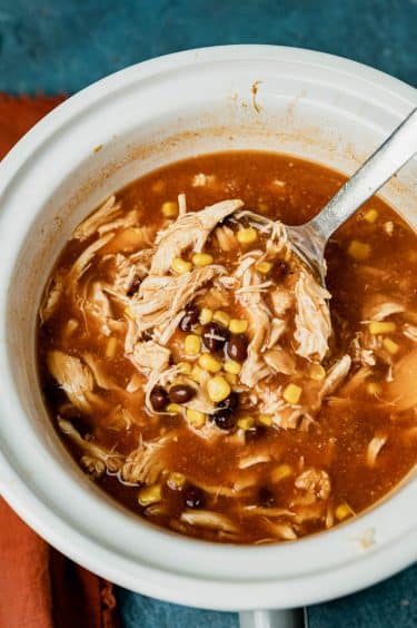 BBQ Chicken Soup | Tastes of Lizzy