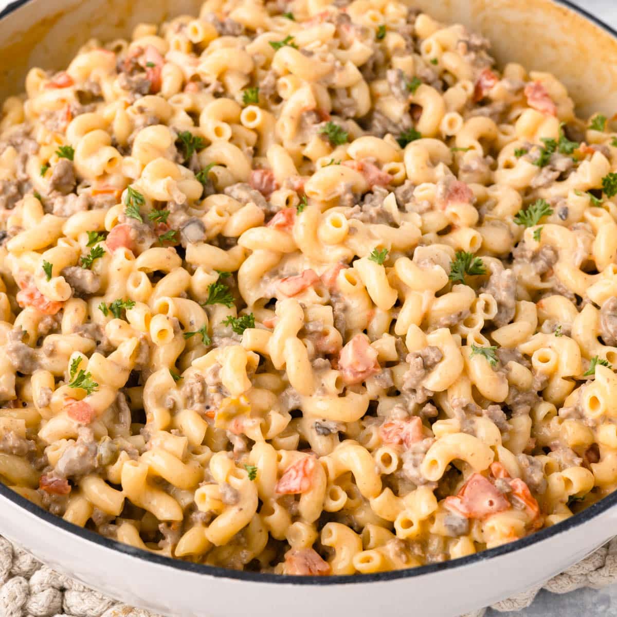 Cheese and Hamburger Macaroni Recipe