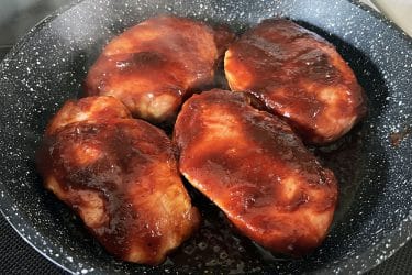 Barbecue Pork Chops in Oven Recipe | Tastes of Lizzy T