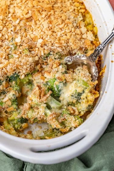 Broccoli and Cheese Casserole | Tastes of Lizzy T