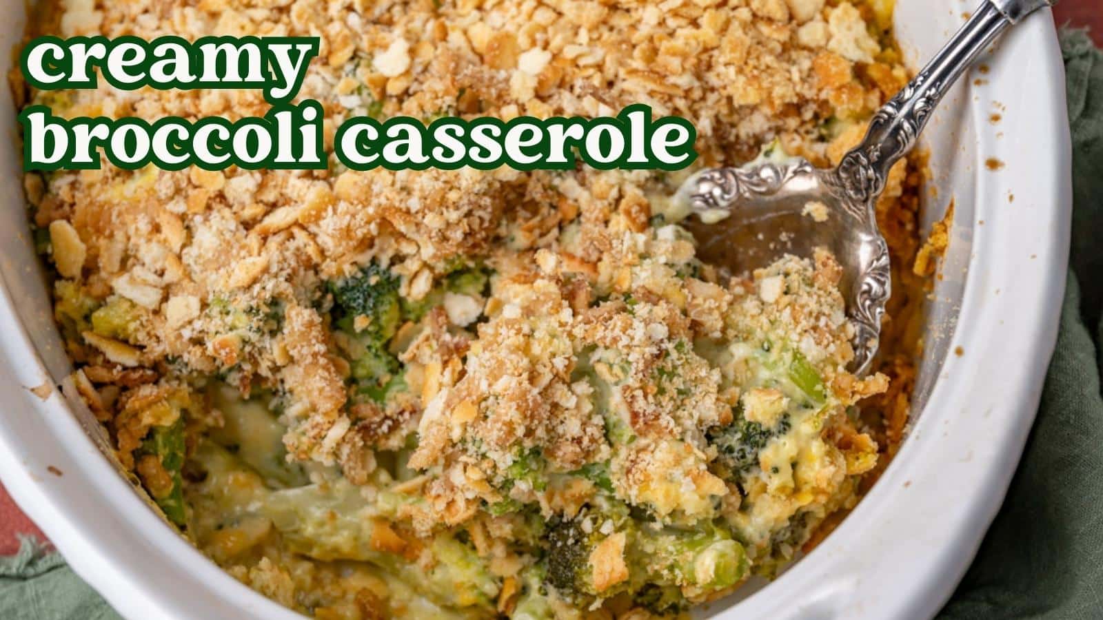 Broccoli and Cheese Casserole | Tastes of Lizzy T