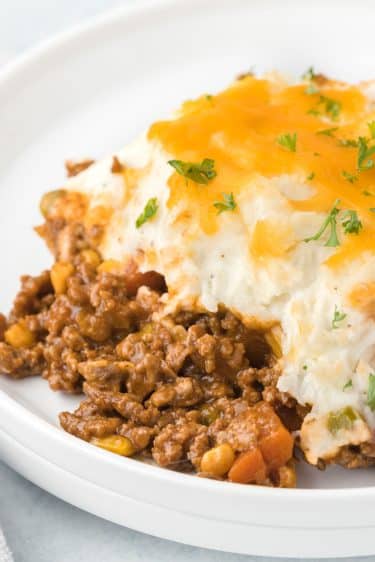 Cottage Pie with Ground Beef | Tastes of Lizzy T