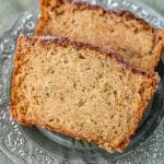 Gingerbread Loaf {Soft, moist, molasses quick bread with ginger & nutmeg}