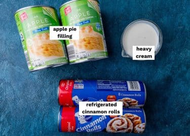 Cinnamon Rolls and Apple Pie Filling - Tastes of Lizzy T