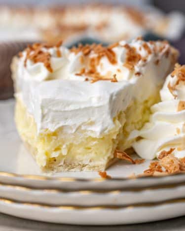 Coconut Cream Pie Recipe | Tastes of Lizzy T