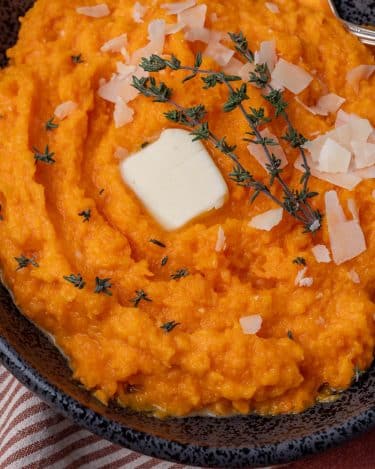 Mashed Butternut Squash - Tastes of Lizzy T