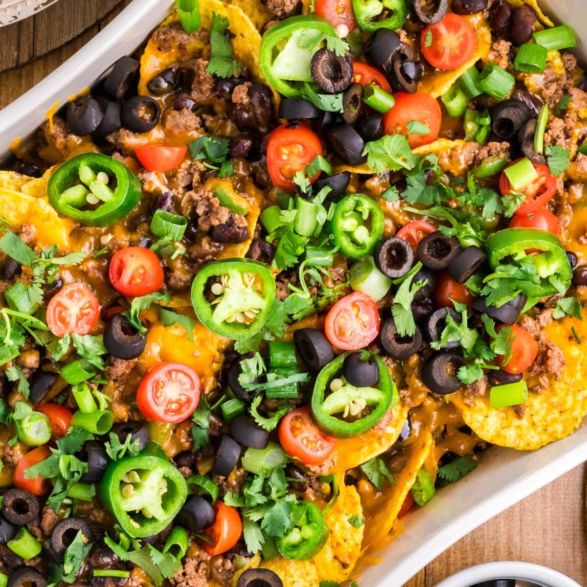 Irish Nachos {Loaded Fried Potato Appetizer with Cheese, Bacon & Ranch}