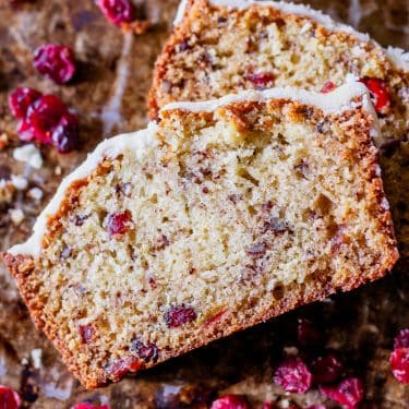 Cranberry Pecan Bread Recipe | Tastes of Lizzy T