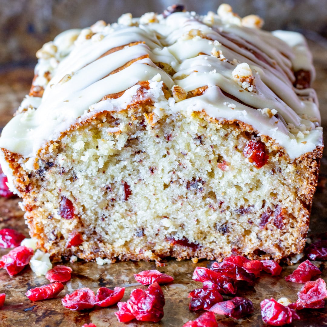 Christmas Cranberry Mini Loaf Gift Bread Recipe