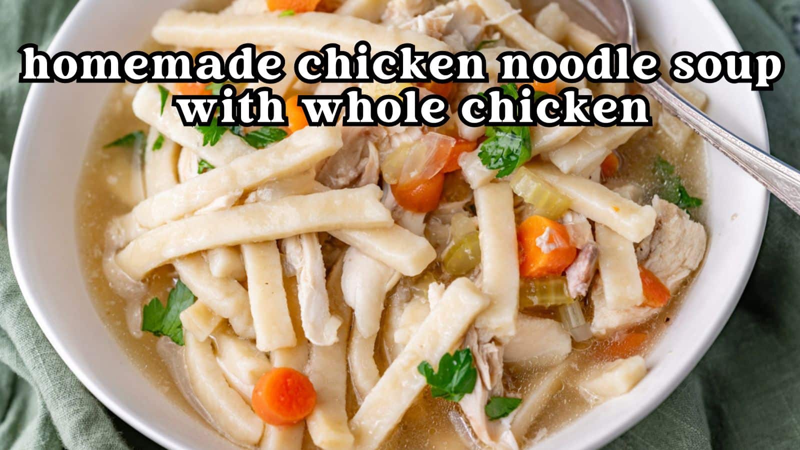 Chicken noodle store soup whole chicken