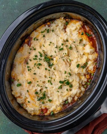 Slow Cooker Shepherd's Pie Recipe | Tastes of Lizzy T