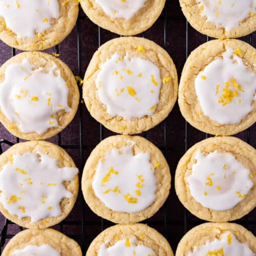 Lemon Sugar Cookies Recipe | Tastes of Lizzy T