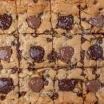 cut congo bars with dove hearts on top