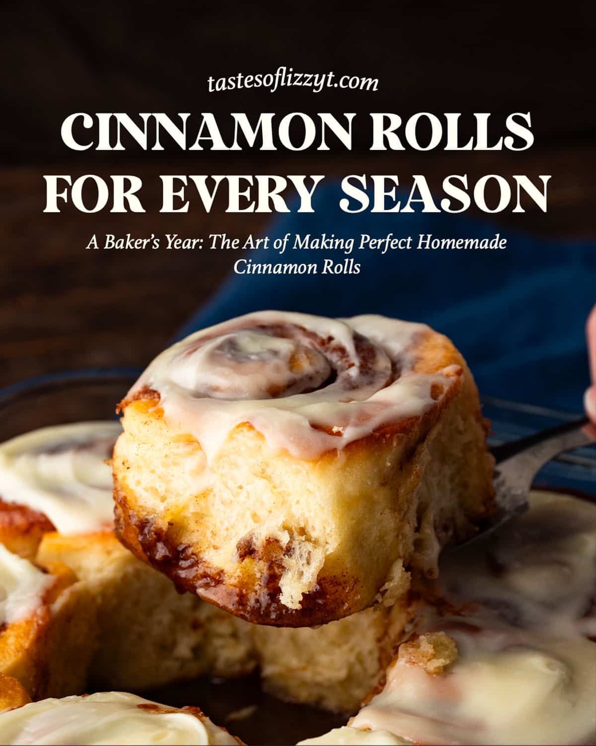 Cinnamon rolls for every season cookbook cover