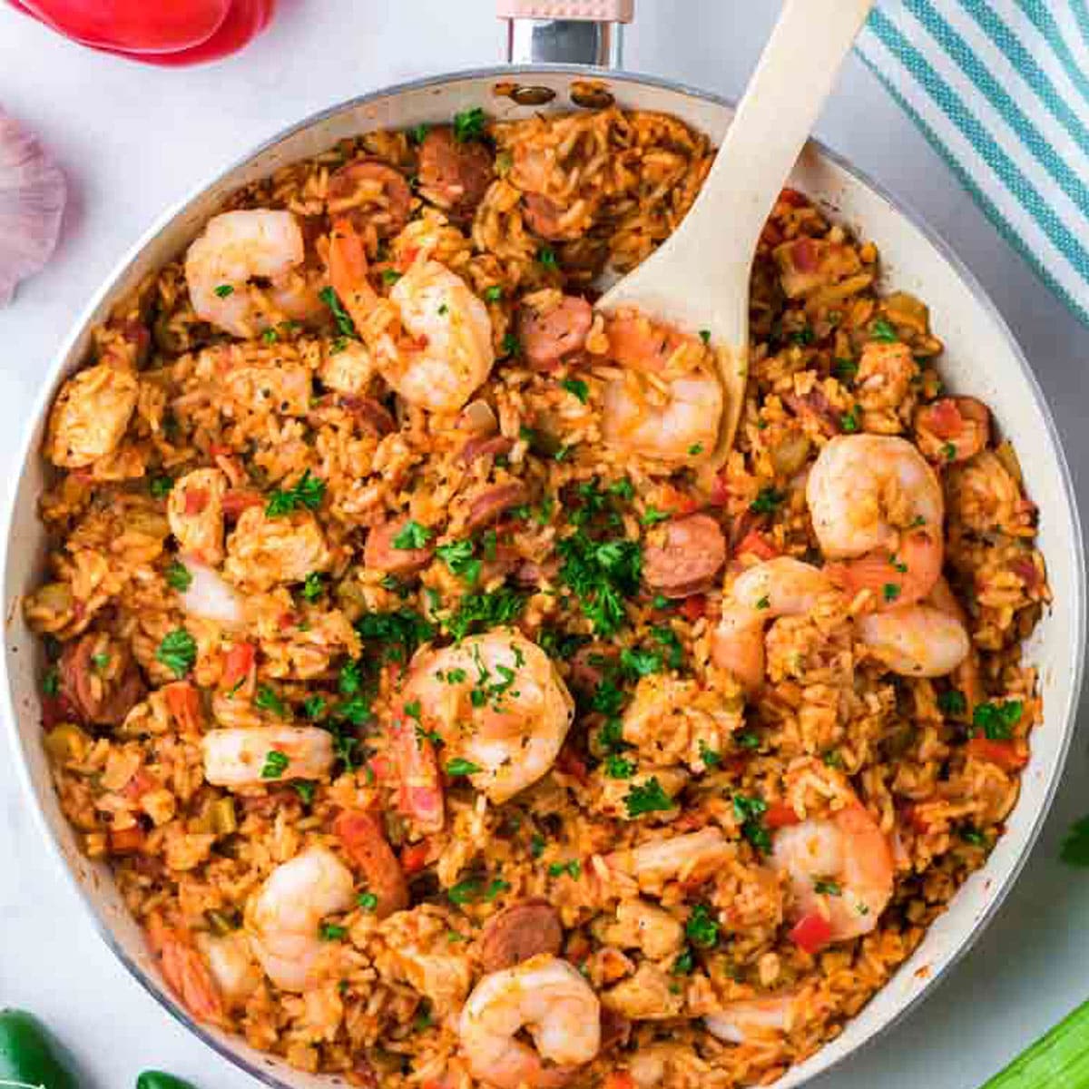 One Pot Jambalaya | Tastes of Lizzy T