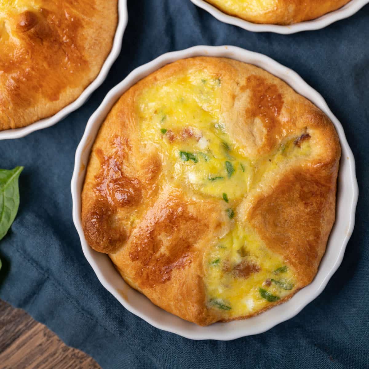 Spinach And Cheese Egg Soufflé Tastes Of Lizzy T