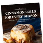 cinnamon roll cookbook cover