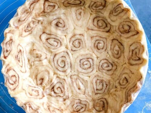 Cinnamon Roll Pie Crust