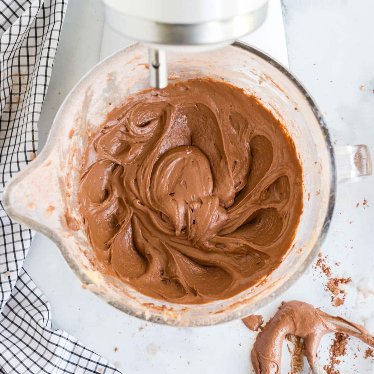 whoopie cake batter in a bowl