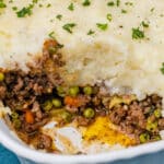 shepherd's pie in a pan