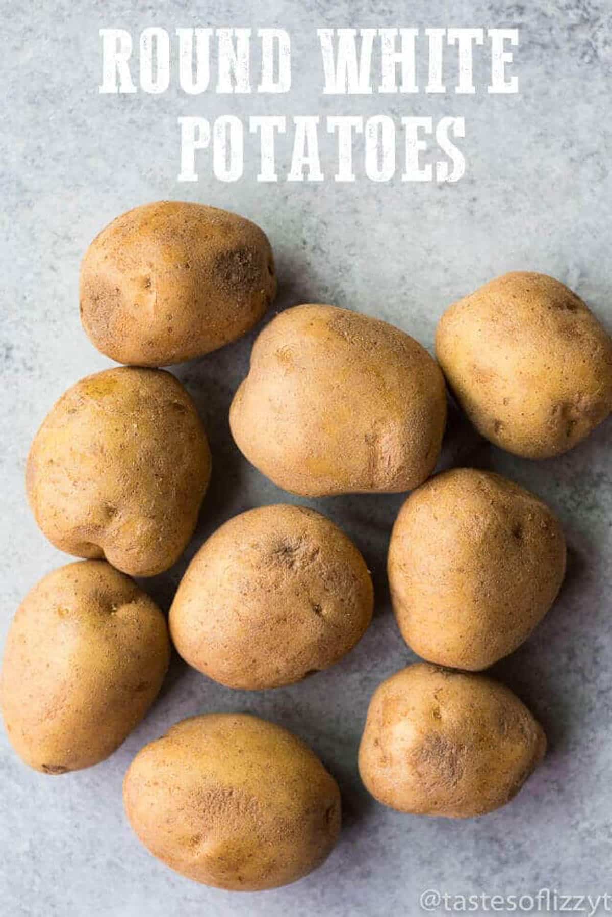 round white potatoes on a table