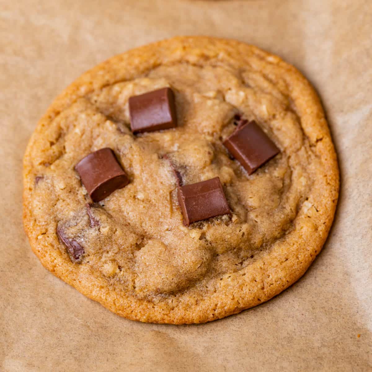 a chick fil a copycat cookie on a table