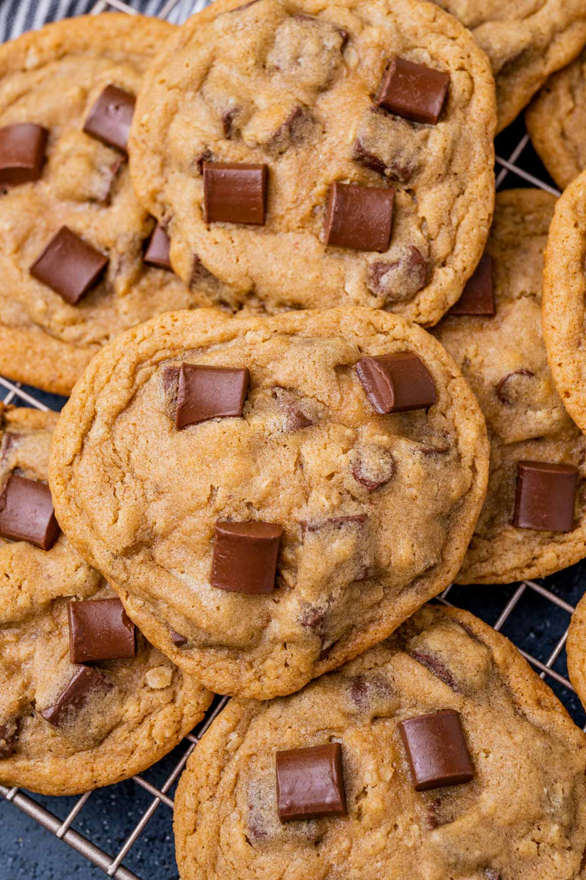 a pile of chick fil a cookies