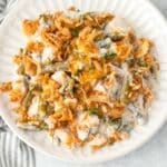 creamy chicken casserole with green beans