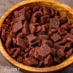 a bowl of homemade cinnamon chips