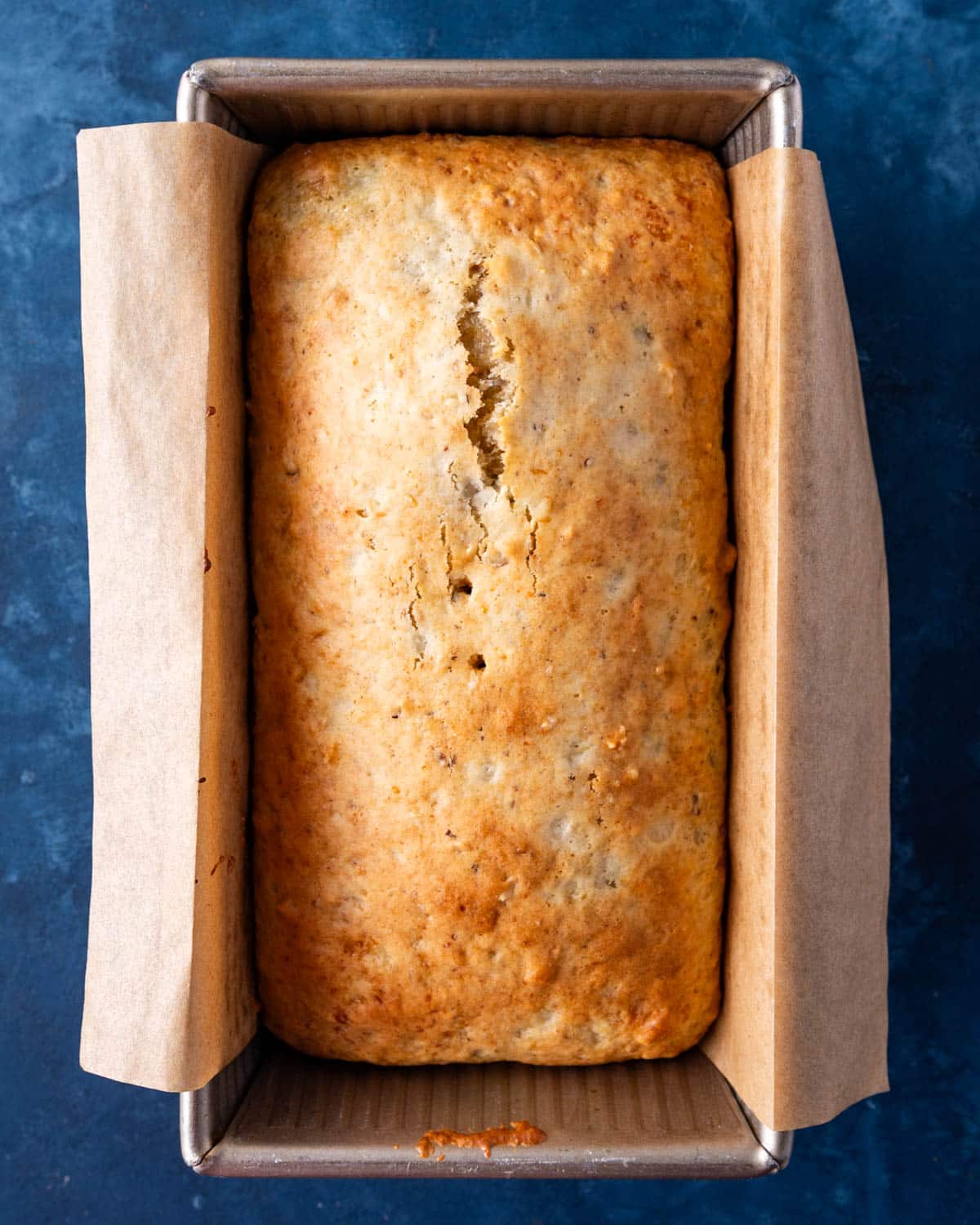 baked loaf of cottage cheese bread